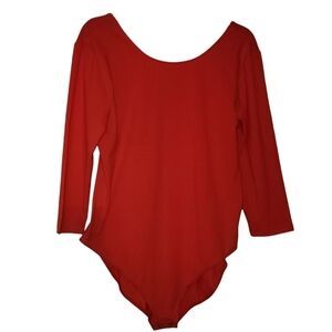 Gap Red Bodysuit Size XL NWT